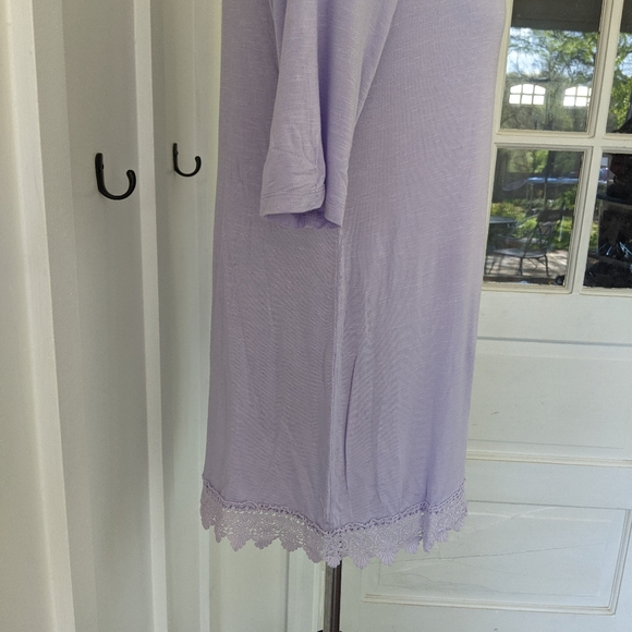 Mindy Mae's Market purple tunic top - Picture 6 of 13